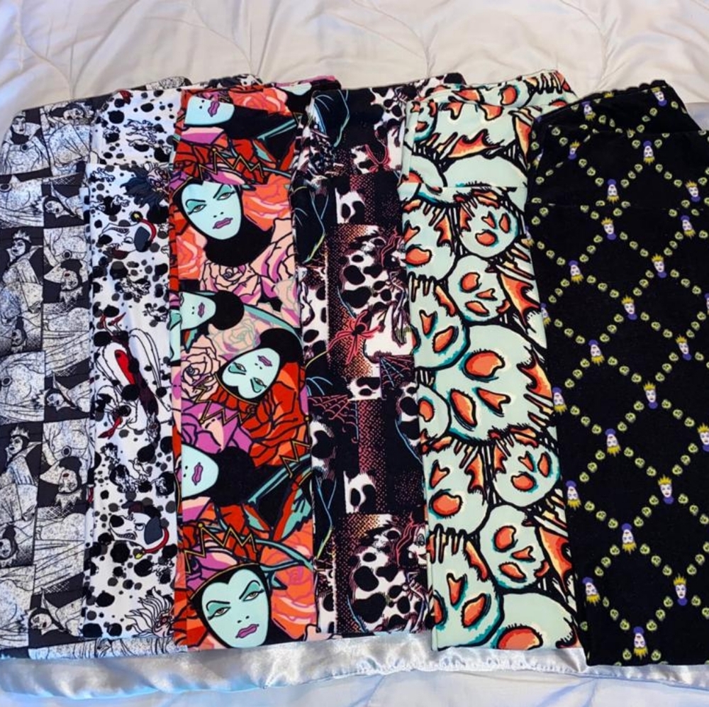 LulaRoe Disney Villain leggings